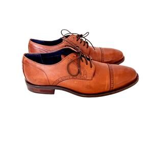 Cole Haan Grand OS Brown Dress Shoes Mens 11 Derby Minimalist Event Business